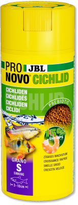 JBL PRONOVO CICHLID GRANO S корм в гранулах для цихлид 130г 250мл